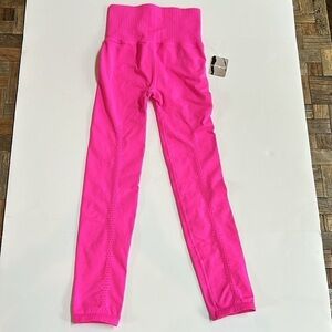 Free People Pink Combo Good Karma Leggings NWT Size XS/S